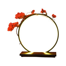 Nuova Lampada A LED In Stile Cinese con Decorativo, Carattere, Sfondo Luminoso, Decorazione per La Casa, Luce D'Atmosfera In Acero Rosso