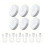 6-Pack USB Rechargeable LED Motion Sensor Lights LED Indoor Closet Light Battery-Powered Induction Lighting for Home,B 2
