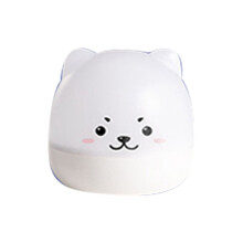 Lampada da Notte A LED A Forma di Orso con Stelle, Proiettore Musicale per Bambini, Ricaricabile Tramite USB, Luce Girevole per Comodino e Camera da