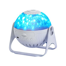 Projetor de Luz Noturna Estrelada para Crianças, Planetário Giratório 360, Lâmpada de Projetor LED, Presentes de Coordenação de Aniversário