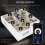Tuya Zigbee  Filament Bulb 7W LED Light Lamp E27 Dimmable Lighting 806Lm CCT  Dimmable Indoor Decorative Light 2