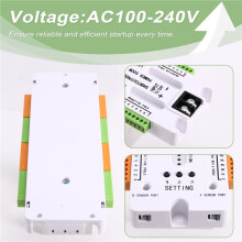 Ladder Night Light 32 Channels LED Motion Sensor Light Ladder Prevent Short Circuit Controller DC12V/24V Stair Dimmer