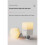 LED Rechargeable Light Bulbs with Remote Battery Operated Light Bulb  Three Color Changing Bulb with Hook 8