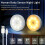 6-Pack USB Rechargeable LED Motion Sensor Lights LED Indoor Closet Light Battery-Powered Induction Lighting for Home,B 4