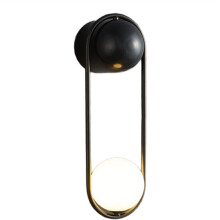 Applique Murale LED Minimaliste, Style Nordique, Luminaire de Luxe Minimaliste pour Couloir, Chambre à Coucher, Lampe de Chevet