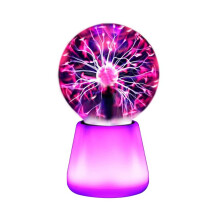 Magic Plasma  Lamp Interactive Touch & Sound Sensitive Globe for Parties/Decor Ion  Atmosphere Night Light