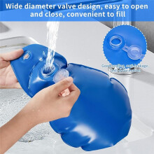 Paquete de 12 Pesas para Cubierta de Piscina con Ganchos, Pesas de Lona A Prueba de Fugas, Bolsas de PVC Gruesas para Piscinas Elevadas.