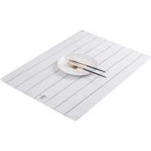 8 Pcs Kitchen Towels - Super Absorbent, Soft and Solid Color Dish Towels, Stripe Designed Dark Green and White Colors