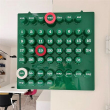 Calendrier Personnalisé, Calendrier Perpétuel Créatif, Style Célébrité Internet, Décoration D'Intérieur, Prise de vue de Bureau A