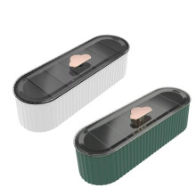2 Pezzi Scatola Organizer per Cavi 7 Scomparti Organizer per La Gestione Elettronica Custodia per Accessori Elettronici di Capacità