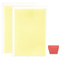 Papier à Graver, Papier de Marquage, Papier Vierge Adapté au Marquage sur Métal, Céramique, Verre et Fibre A