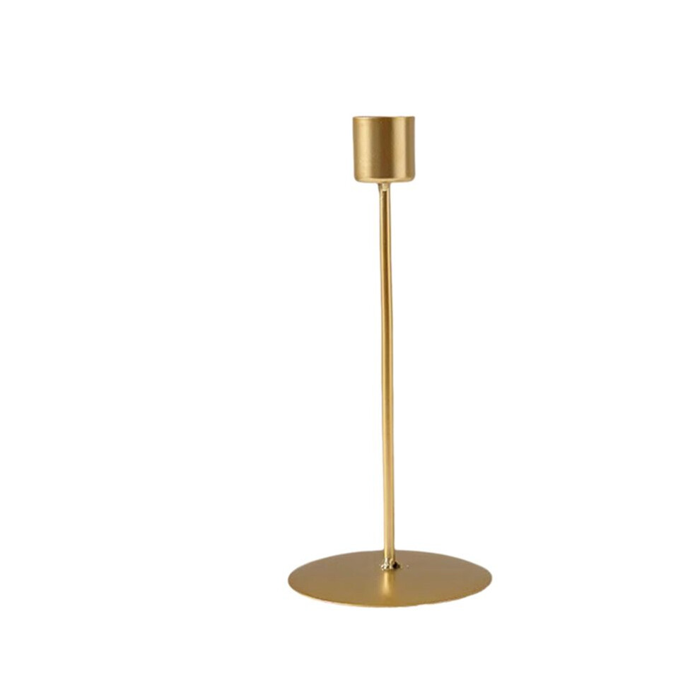 1Pc Single Candlestick Holders Iron Art Candleholder Wedding Decoration Romantic Atmosphere Candlelight Dinner Candlecup 4713369869619