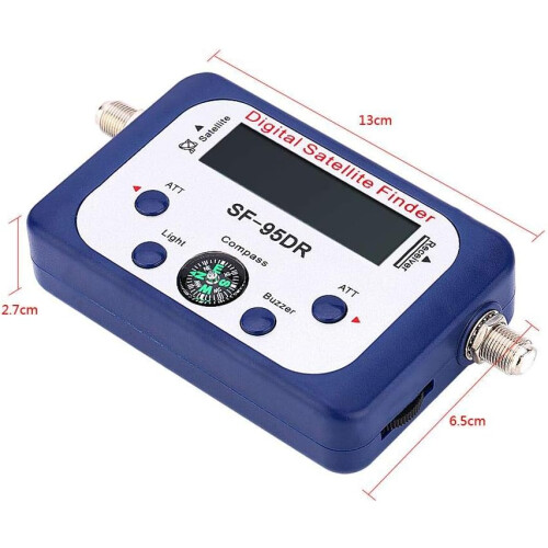 Mini Digital Satellite Finder with LCD Display and Backlight for Precise Dish Alignment 2
