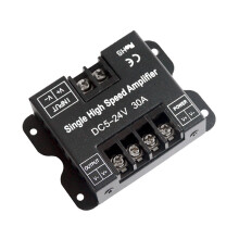 Wzmacniacz TaśMy LED 30A DC5V-24V Pojedynczy Szybki Wzmacniacz do Jednokolorowego Kontrolera Wzmacniacza Mocy TaśMy LED