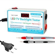 Atualização de Lâmpada LED, Testador de Luz de Fundo de TV, Tiras de LED Multiuso, Ferramenta de Teste, Instrumentos de Medição, Plugue UE
