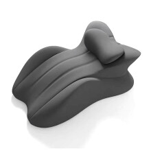 Poduszka do Spania na Brzuchu z Pianki Memory, Poduszka Przeciwżylakowa, Ergonomiczna, Podtrzymująca Talię, Poduszka Trakcyjna do Odcinka Szyjnego