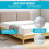 Adjustable Sheet Clips Keep Sheets in Place, Fitted Bed Sheet Holders Keep Sheets Firm & Tight for Bed Concers Bed 2