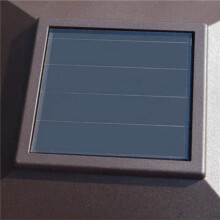 3X Solar Post Lamp Outdoor Waterproof Column Light for Garden Wall Lamp Garden Fence Landscape Lamp for Gate Garden
