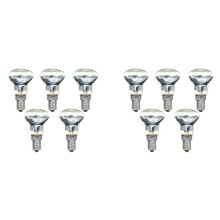 Lampe à Lave de Remplacement E14 R39 30W Projecteur à Visser Ampoule Réflecteur Clair Spot Ampoules Lave à Incandescence 10 Pièces