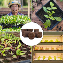 80X Plant Kweeksponzen voor Tuin Hydrocultuur Indoor Garden Slimme Spons met Voedingsstoffen, Vervangende Kweekpod