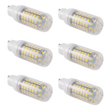 6X GU10 10W 5730 SMD 69 LED-Lampor LED Majsljus LED-Lampa Energisparande 360 Grader 200-240V Vit