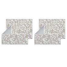 4 Pack Geschirr Trocknungs Matte Saug Fähige Trocknungs Matte Maschinen Waschbare Geschirr Trocknungs Matten für Küchen Theke Groß (Graue Rebe)