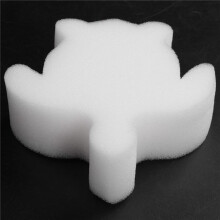 100Pcs White Floating Spa Sponge Turtle Oil Absorbing Hot Tub Skimmer Scum Absorber Cleaners for Swimming Pool