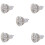 5X 4 LED GU10 Light Bulb 4W Cold White 85-265V 1