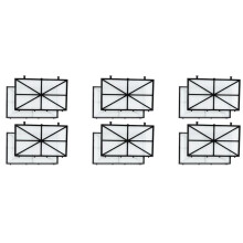 12PCS Ultra-Fine Filters Pool Cleaner Filter 9991432-R4 Pool Filter for M400 M500 Ultra-Fine Filter Elements