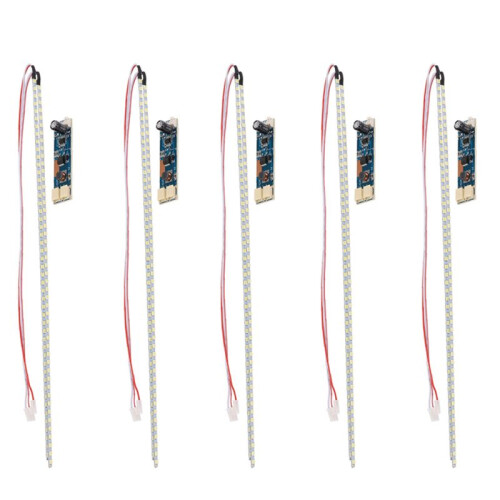 5pcs 315mm 15 Inch LCD Widescreen Dimmable Adjustable LED Lights Backlight Strip Kit