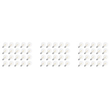 60 Pièces Séries G40 LED Ampoules de Rechange E12 Culot à Vis Incassable LED Globe Ampoules pour Guirlandes Solaires Chaudes