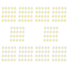 200 Pcs 10W LED Blanc Pur Haute Puissance 1100LM LED Lampe SMD Puce Ampoule Ampoule 9-12V
