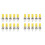 20PCS G4 LED Bulb AC/DC12V-24V 3W LED G4 Light 20LED 360  Angle Light 2835SMD Replace 30W Halogen Lamp,Cool White 2
