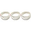 3pcs 1M 60-3528 SMD Waterproof LED Light Strip DC12V (Warm White) 1