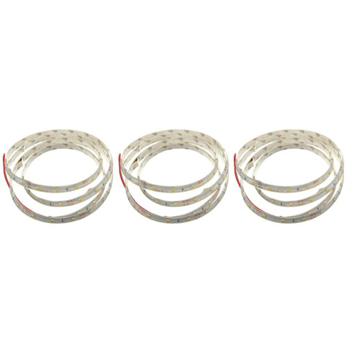 3pcs 1M 60-3528 SMD Waterproof LED Light Strip DC12V (Warm White) 1