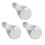 3X E27 5W 12V Haute Puissance Ampoule Lumiere Blanche 2