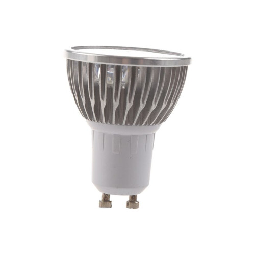3X 4 LED GU10 Light Bulb 4W Cold White 85-265V 2