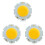 3X 3W COB High Power Super Bright Light Lamp Bead LED Chip Warm White Light 1