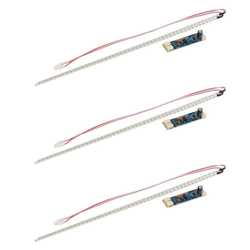 3pcs 315mm 15 Inch LCD Widescreen Dimmable Adjustable LED Lights Backlight Strip Kit