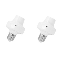 2X APP para EWeLink Wifi E27 E26 Adaptador de Lâmpadas Inteligente Suporte de Lâmpada Inteligente Base para Lâmpada Adaptador de Lâmpada LED