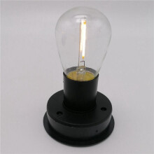 5Pc Solar LED Tungsten Filament Bulb Lamp 2800K Automatic Light Sensors Fence Night Lights for Garden Lamp(8.5cm)