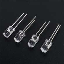 1000Pcs / Lot Rond 5mm Violet Uv LED Eau Super Brillante Diode Claire LED Lumière Lampe Couleur Pourpre