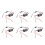 6X 3W LED Lamp Driver Electrical Transformer 85V - 265V 1