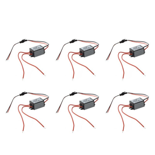 6X 3W LED Lamp Driver Electrical Transformer 85V - 265V