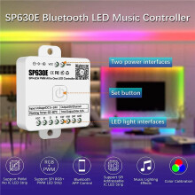 2X SP630E Bluetooh LED Controller Support PWM Single Color CCT RGB RGBW RGBCCT et SPI TTL IC Chip LED Strip Light