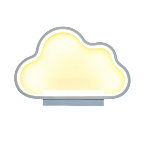 Cloud Design Decor Wall Light 220v Embedded Sconce Cloud Shape Wall Light Light Indoor Bedroom Wall Lamp Living Room B