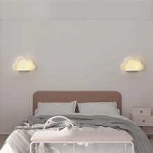 Cloud Design Decor Wall Light 220v Embedded Sconce Cloud Shape Wall Light Light Indoor Bedroom Wall Lamp Living Room B
