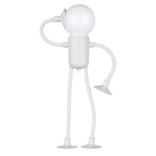 Newest DIY Shape Sportsman Night Light for Bedroom, Bathroom and Christmas Decor Bedroom Desktop Atmosphere Lamp White