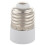 6X E27 to E14 Base LED Light Lamp Bulb Adapter Converter 3