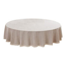 Lace Round Tablecloth - Stain, , Oil and Fabric Tablecloth,Washable Decorative Kitchen Tablecloth